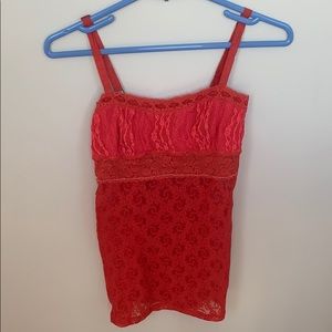 Free People (Size S) Lace Tank Top